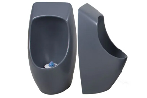 Vedetön Urimat Ceramic-pisuaari, keraaminen, mattaharmaa